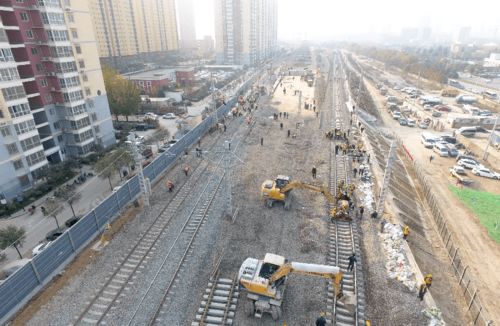 西安站改擴(kuò)建工程取得階段性進(jìn)展，施工建設(shè)穩(wěn)步推進(jìn)